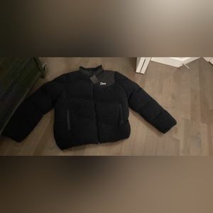 Black Puffer dime brand new size L